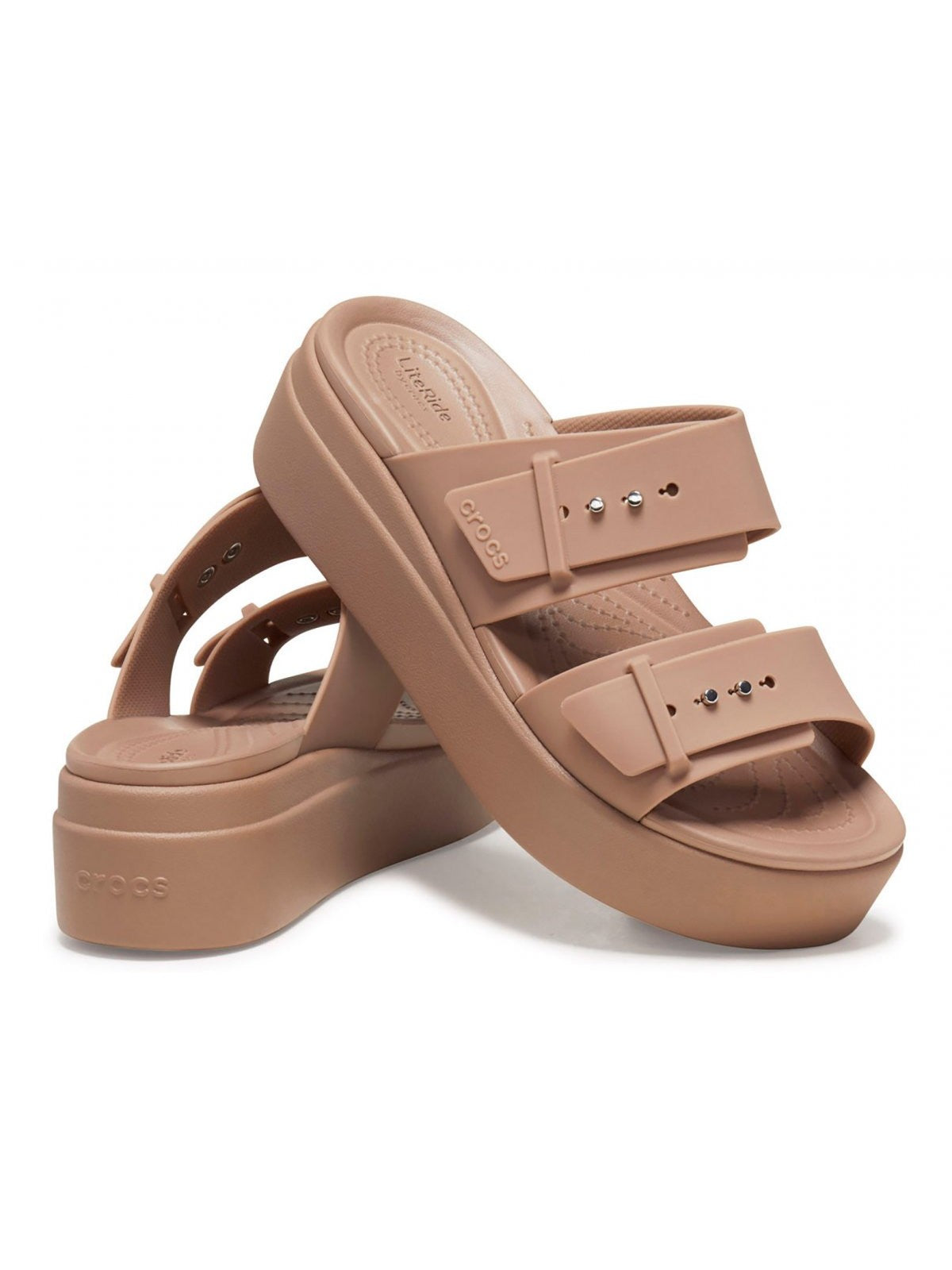 CROCS Sandales pour femmes Crocs Brooklyn Sandal Low WgeW 207431 2Q9 Marron