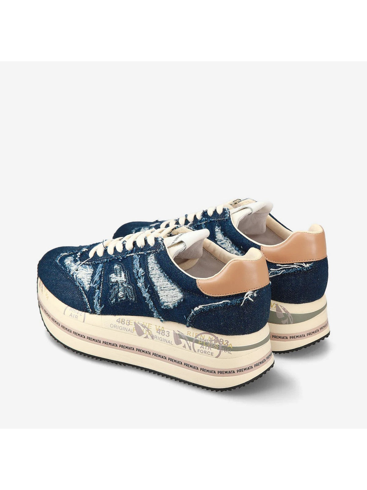 PREMIATA Femme Sneaker BETH VAR 6714 Bleu