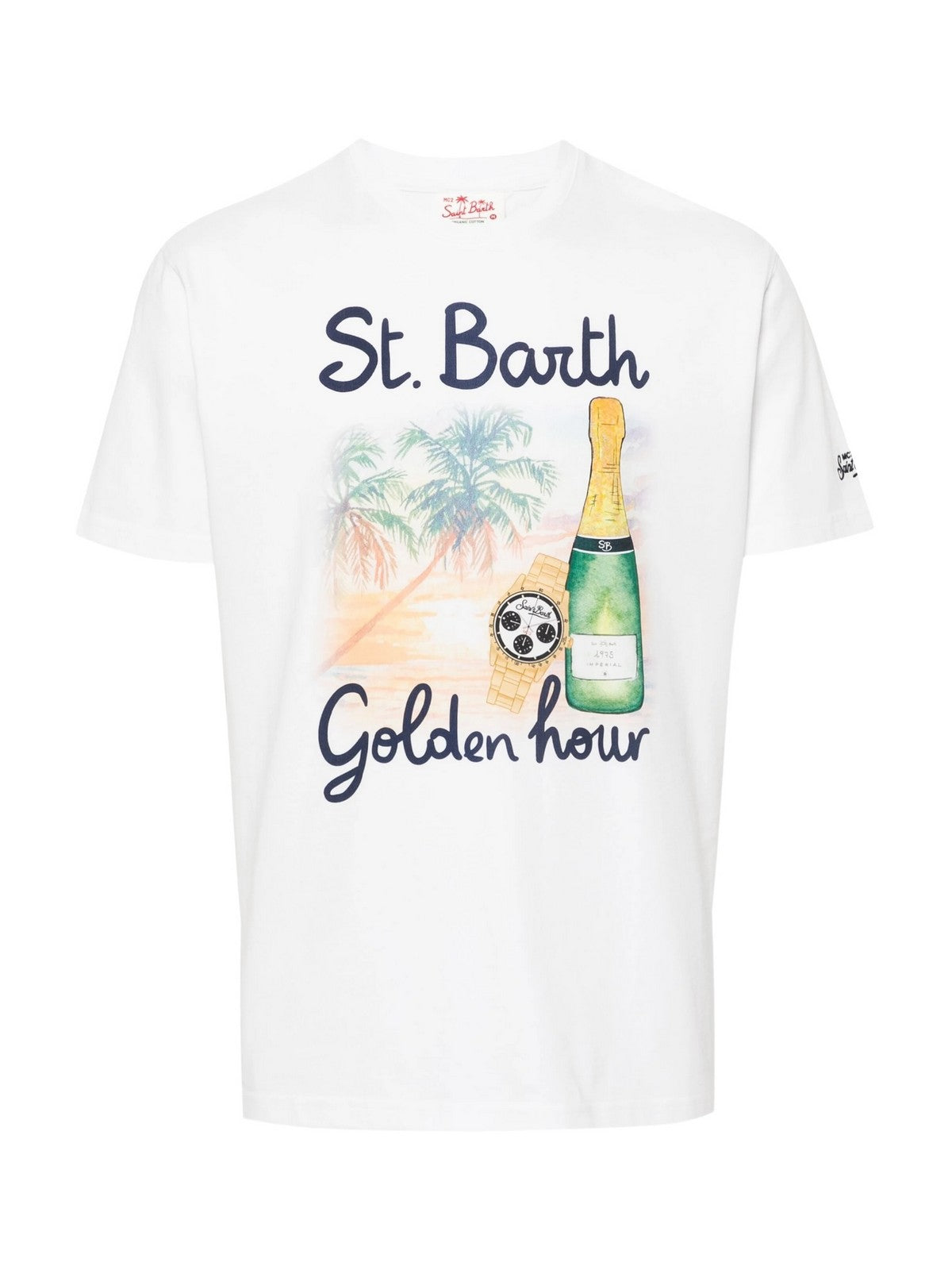 MC2 SAINT BARTH T-Shirt et Polo Homme TSHIRT MAN 04519F Blanc