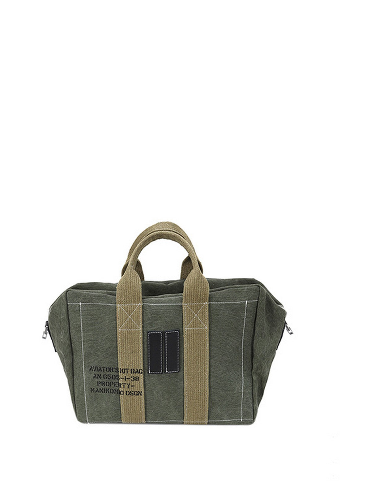 MANIKOMIO DSGN Sac en cuir Icon pour homme AN6505-1 PM04 Vert