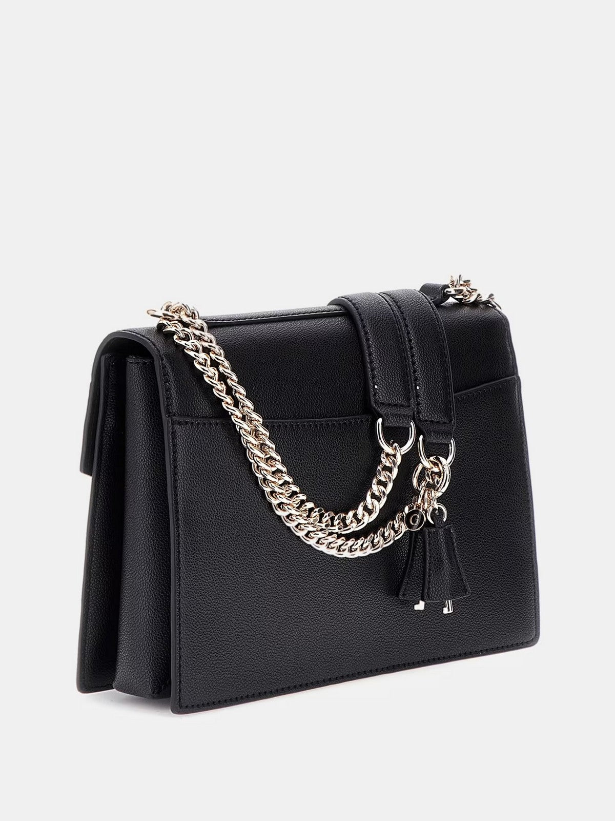 GUESS Sac à main Emera Logo Girlfrien HWBG93 31210 BLA Noir