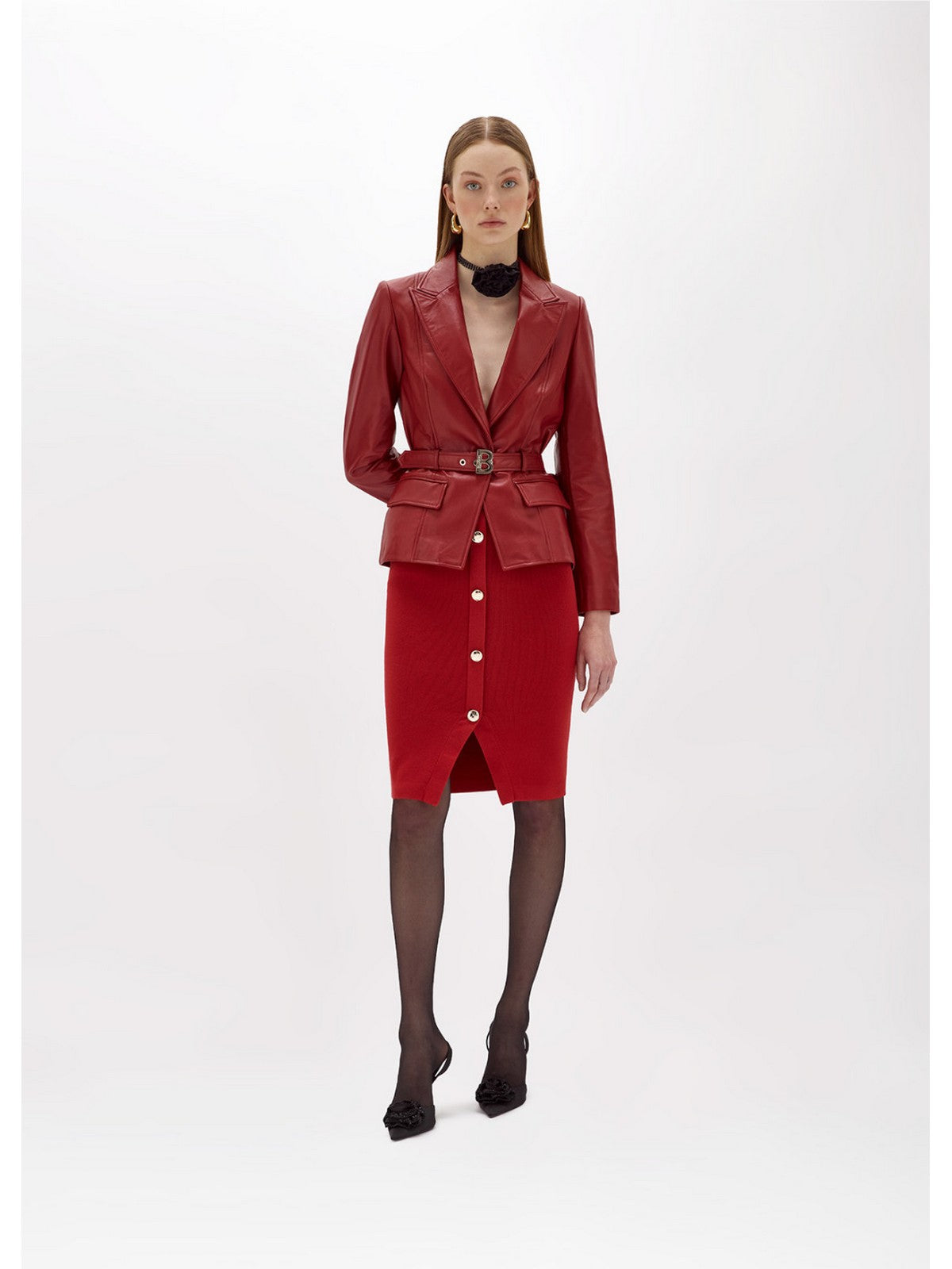 BLUGIRL Veste Femme RF4128P0356 91652 Rouge