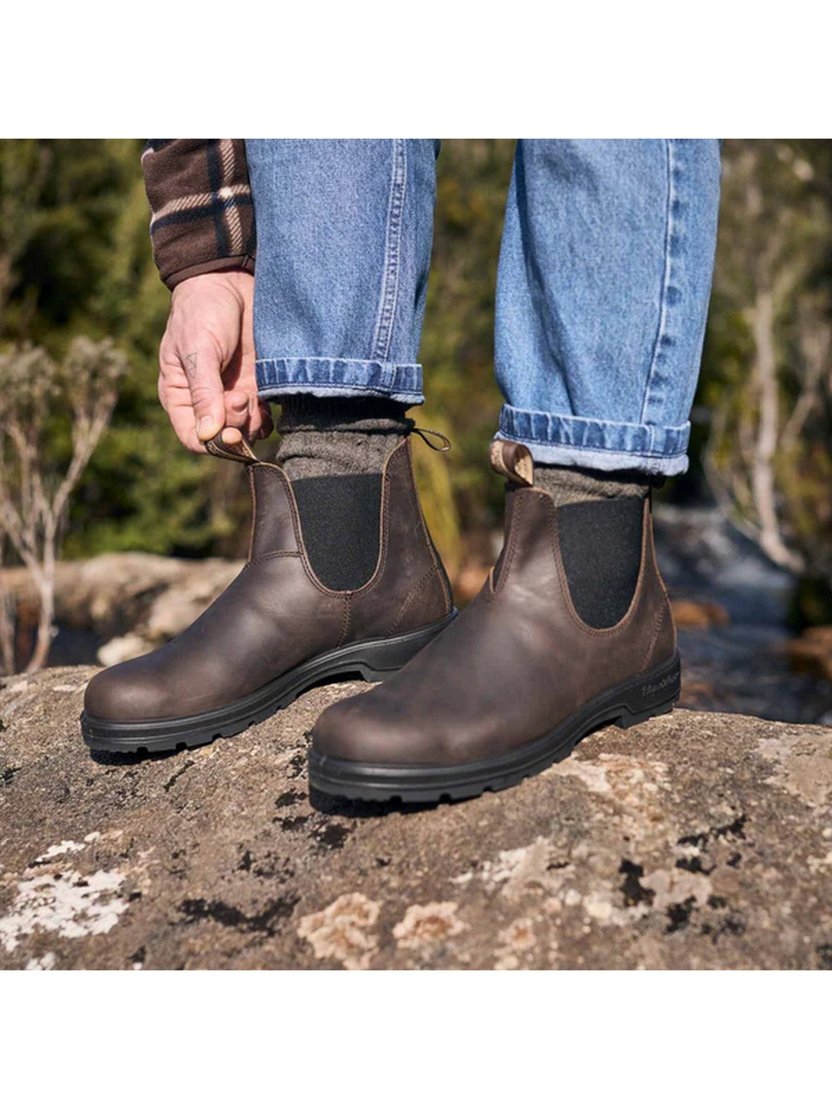 BLUNDSTONE Bottes et chaussons pour hommes 2340 Brown