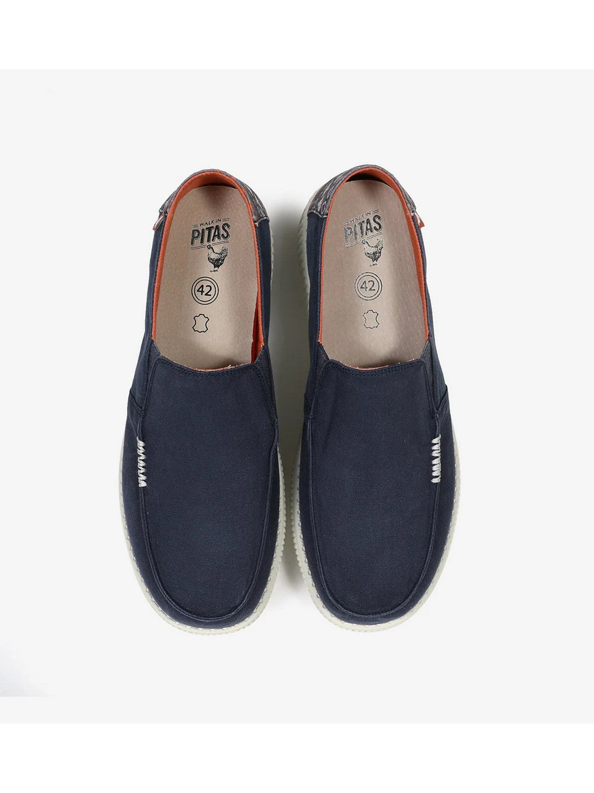 PITAS Mocassin Homme WP150 INTI MARINE Bleu