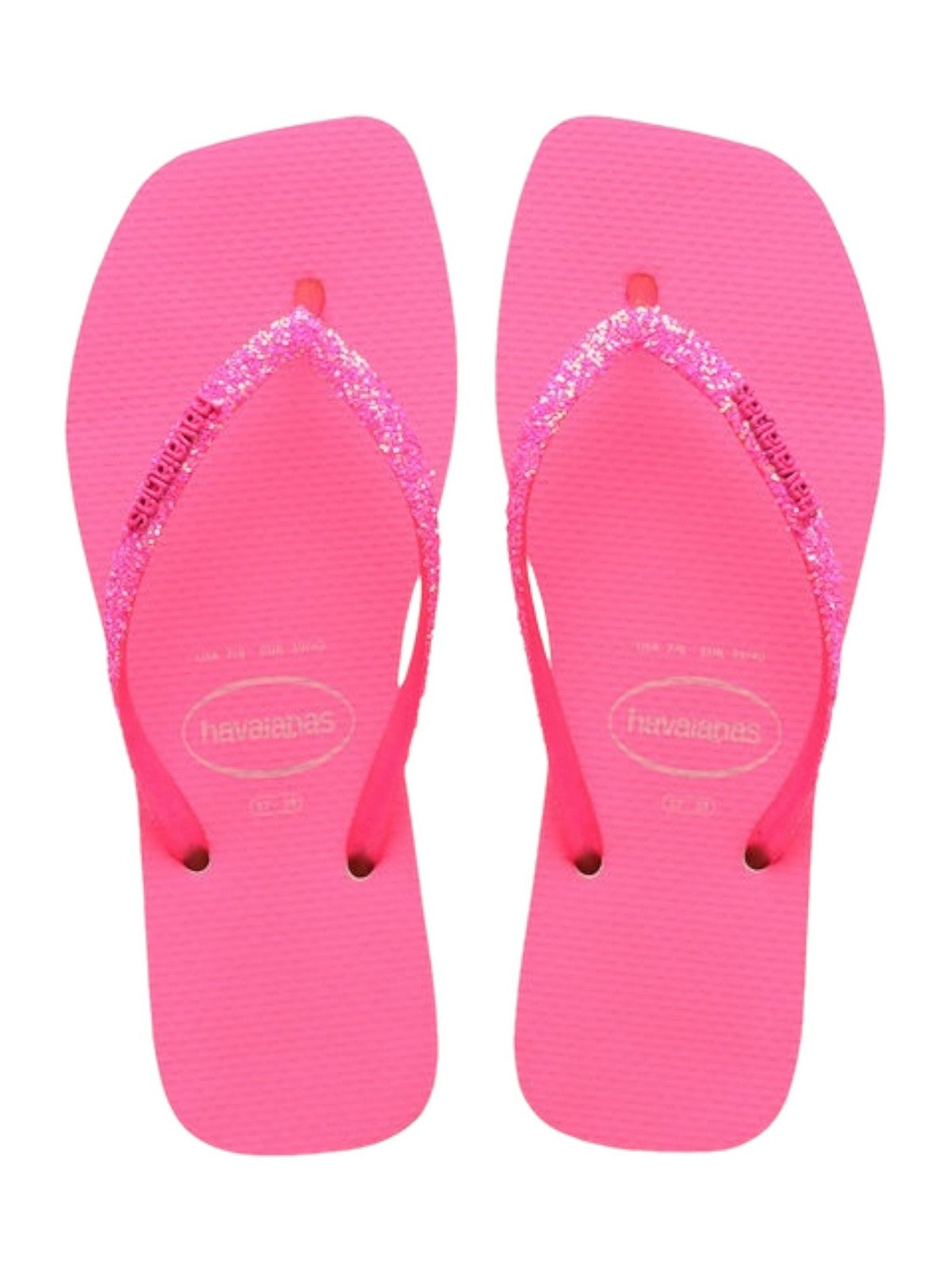 HAVAIANAS Tongs femmes Hav. Square Glitter Neon 4148927.9336 Rose