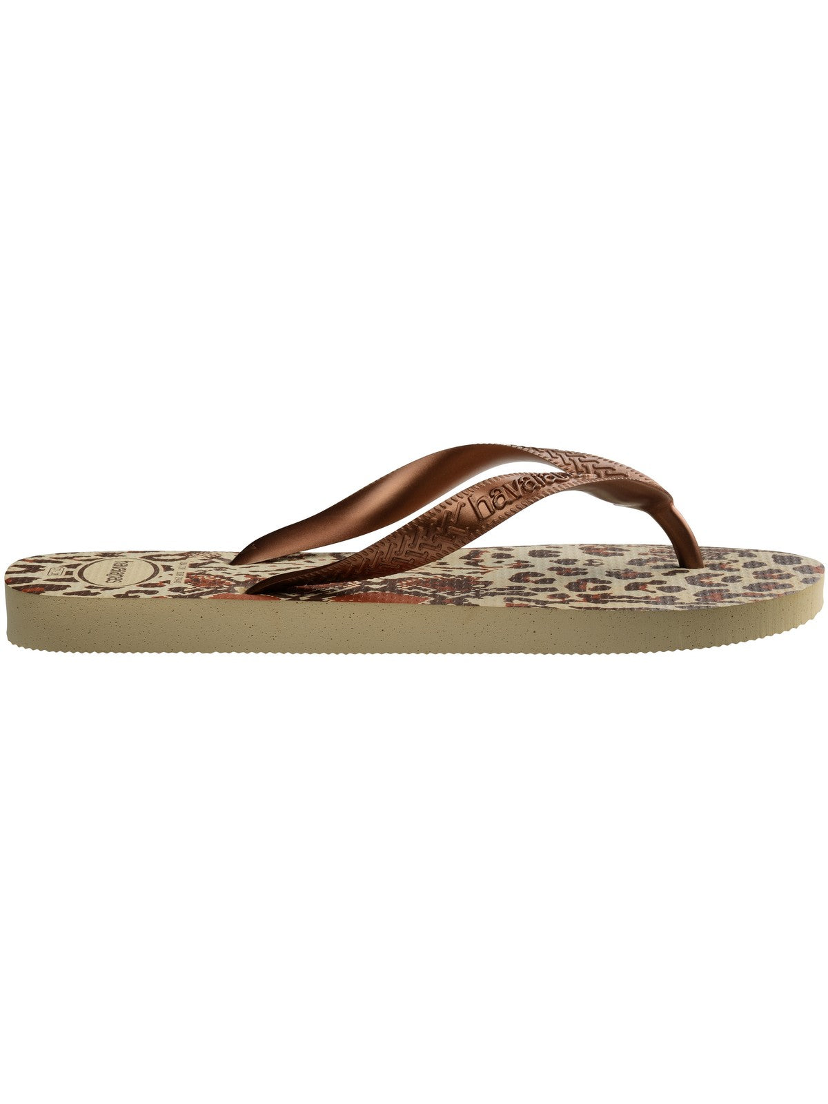 Tongs pour femmes HAVAIANAS Hav. Top animals 4132920.7440 Beige