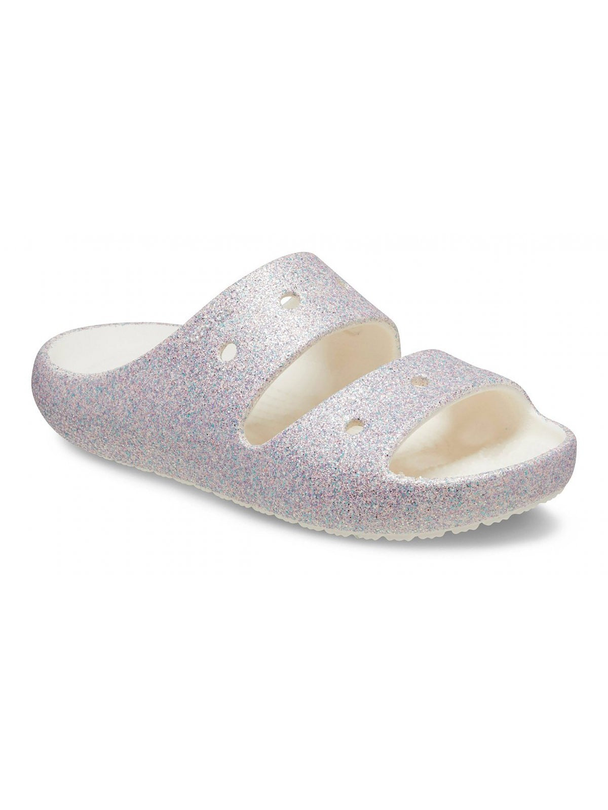 CROCS Enfants et Filles Classic Glitter Sandal 2 K 209705 9DI Gris