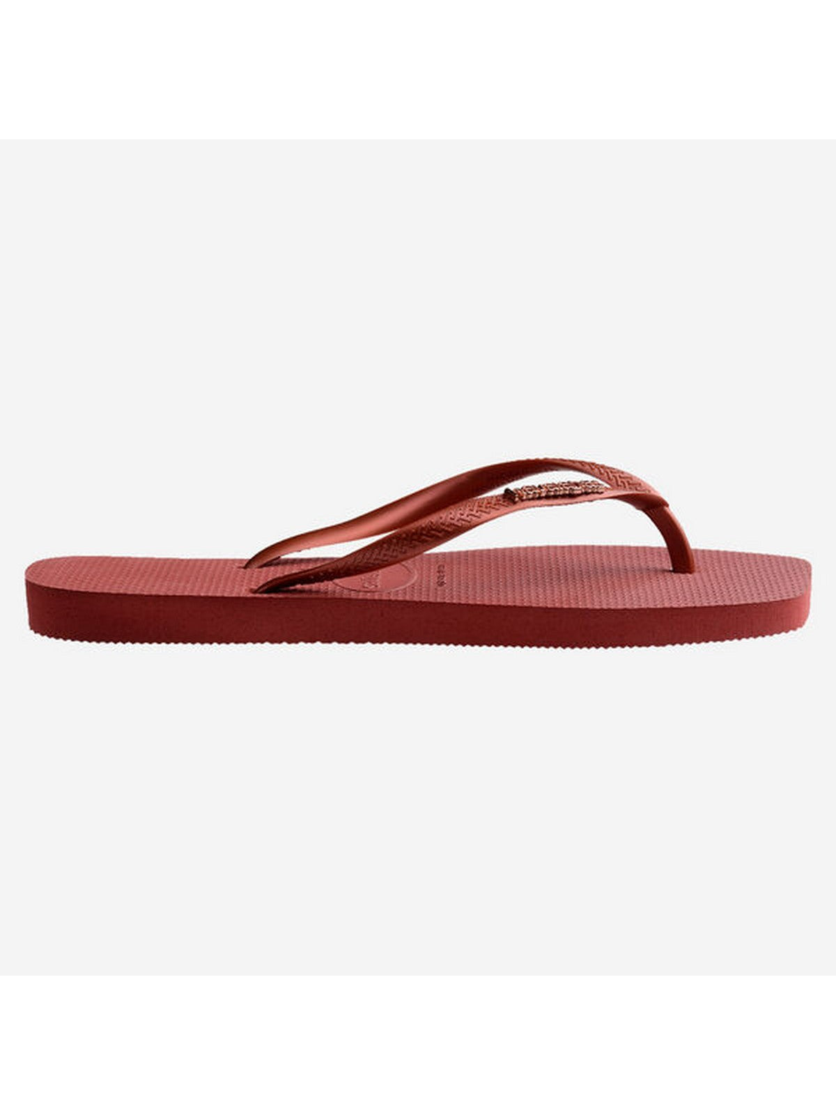 HAVAIANAS Tongs femmes Hav. logo carré métallique 4148257.5416 Rouge