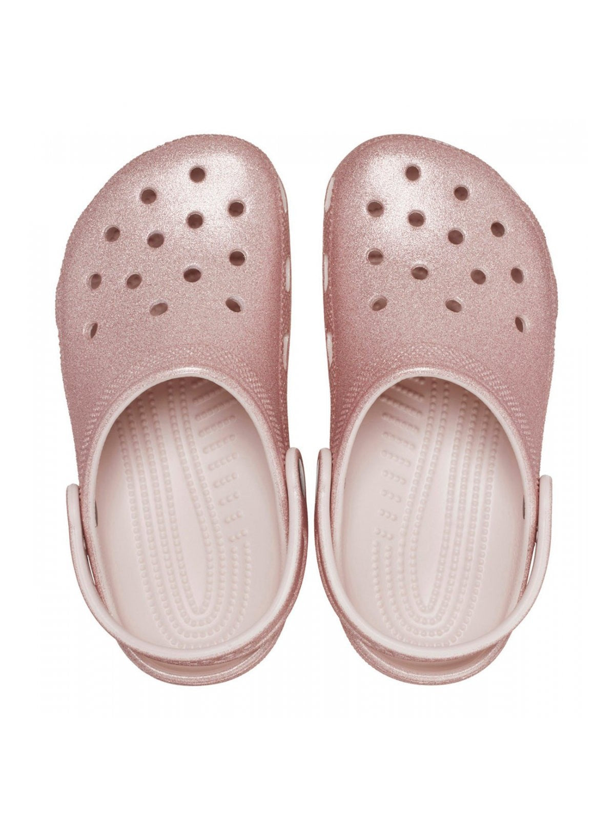 CROCS Enfants et Filles Classic Glitter Clog K 206993 6WV Rose