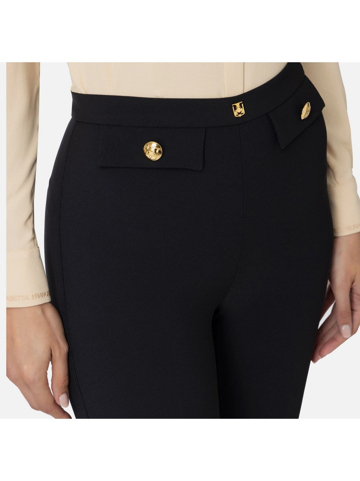 ELISABETTA FRANCHI Pantalons pour femmes PA02446E2 110 Noir