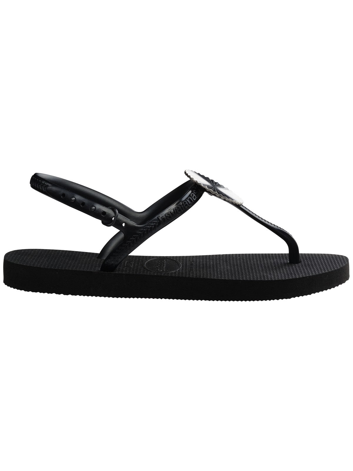 HAVAIANAS Tongs pour femmes Hav. Twist Metal 4148924.0090 Noir