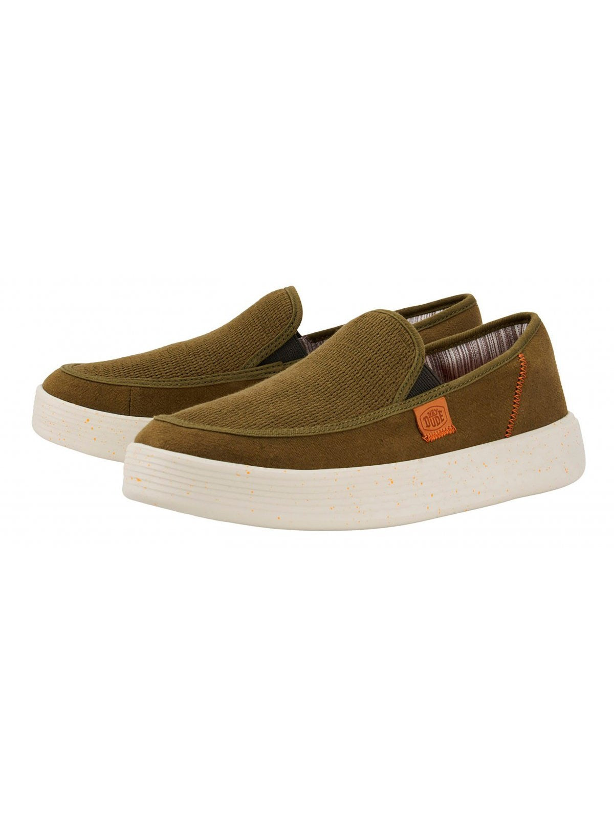 HEY DUDE Homme Mocassin Sunapee M Coastline HD.40726 337 Green