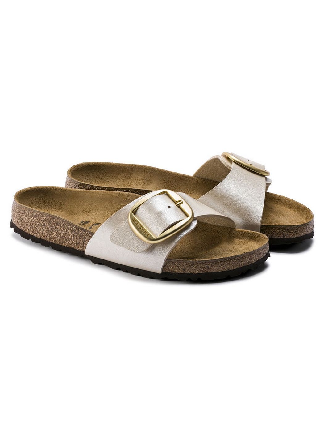 BIRKENSTOCK Femmes Sandalwood Madrid 1015279 Blanc