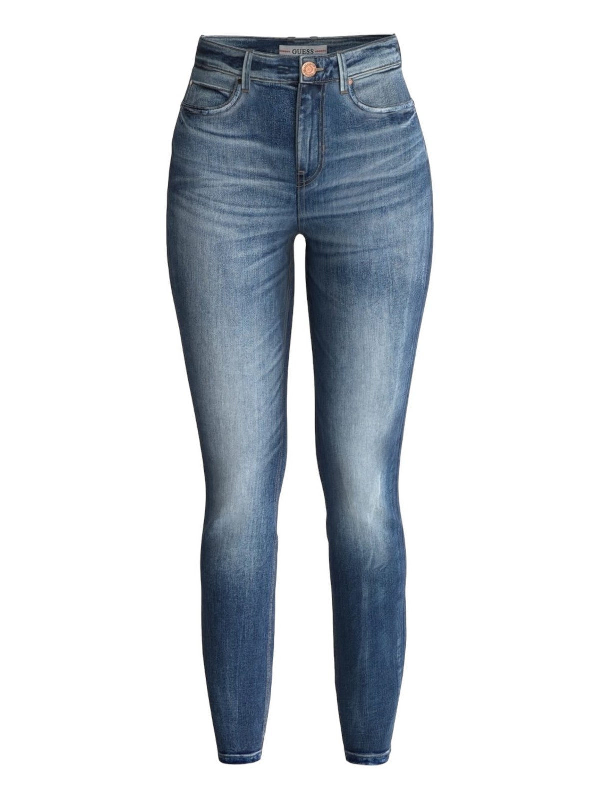 Jeans GUESS Femme 1981 Skinny W2YA46 D4Q02 CMD1 Bleu