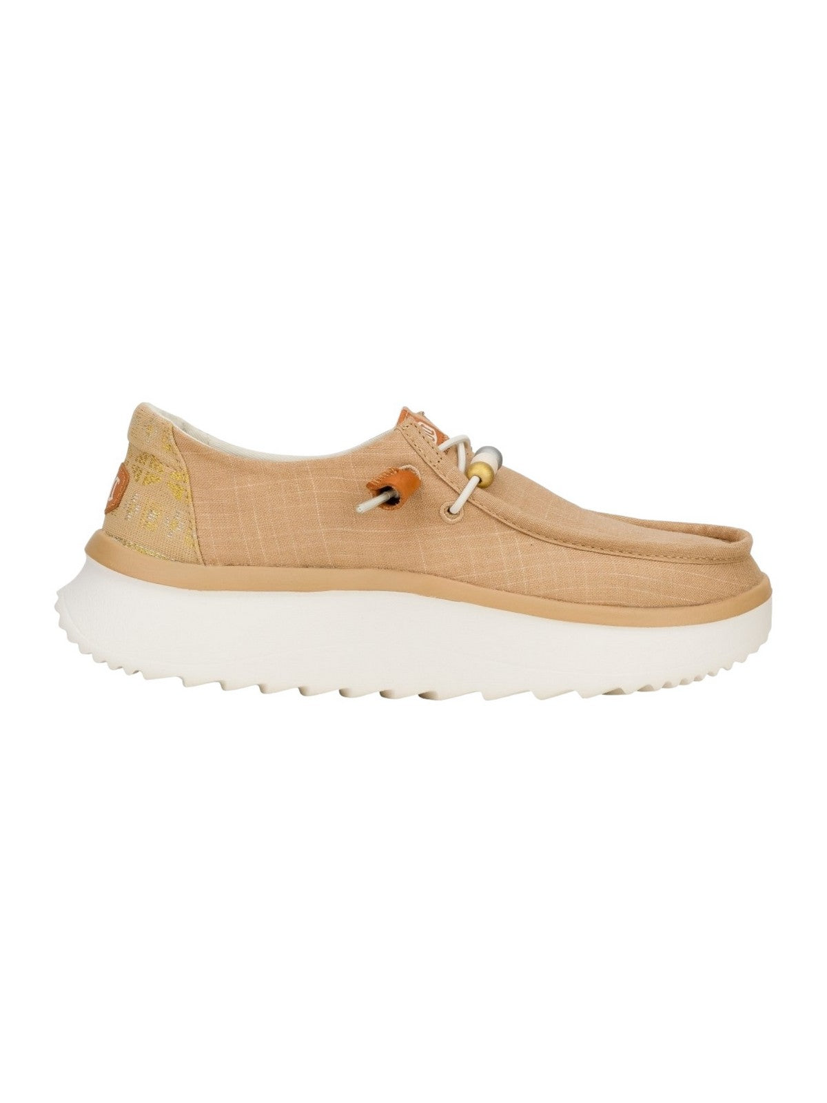 HEY DUDE Mocassin Wendy Peak Baja Stripe HD.40739 265 Beige pour femme