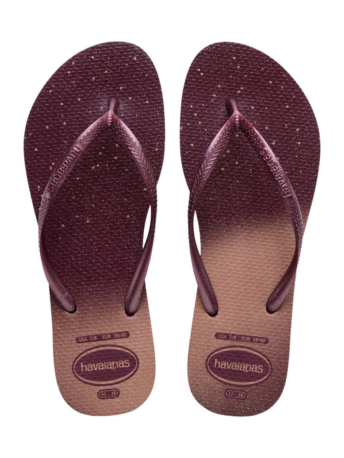 HAVAIANAS Tongs pour femmes Hav. Slim Gloss 4145617.5143 Violet