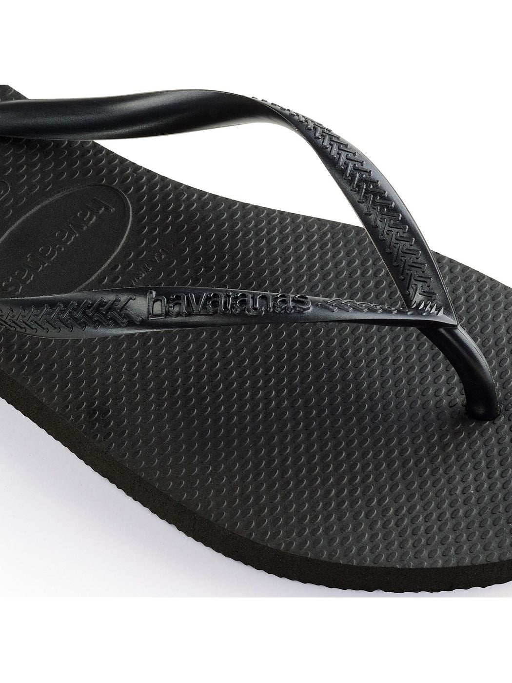 HAVAIANAS Tongs pour femmes HAV. SLIM 4000030.0090 Noir