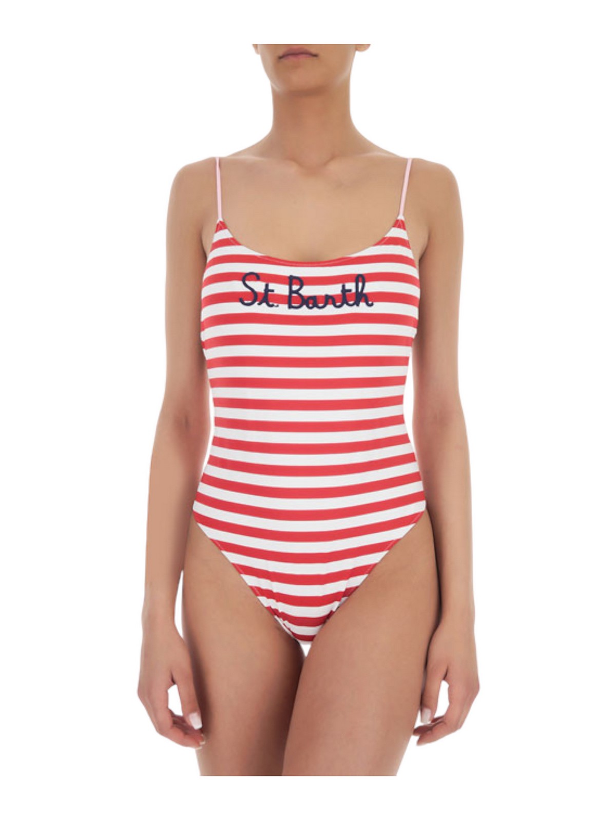 MC2 SAINT BARTH Maillot de bain femme monokini CECILLE SBG402 Rouge