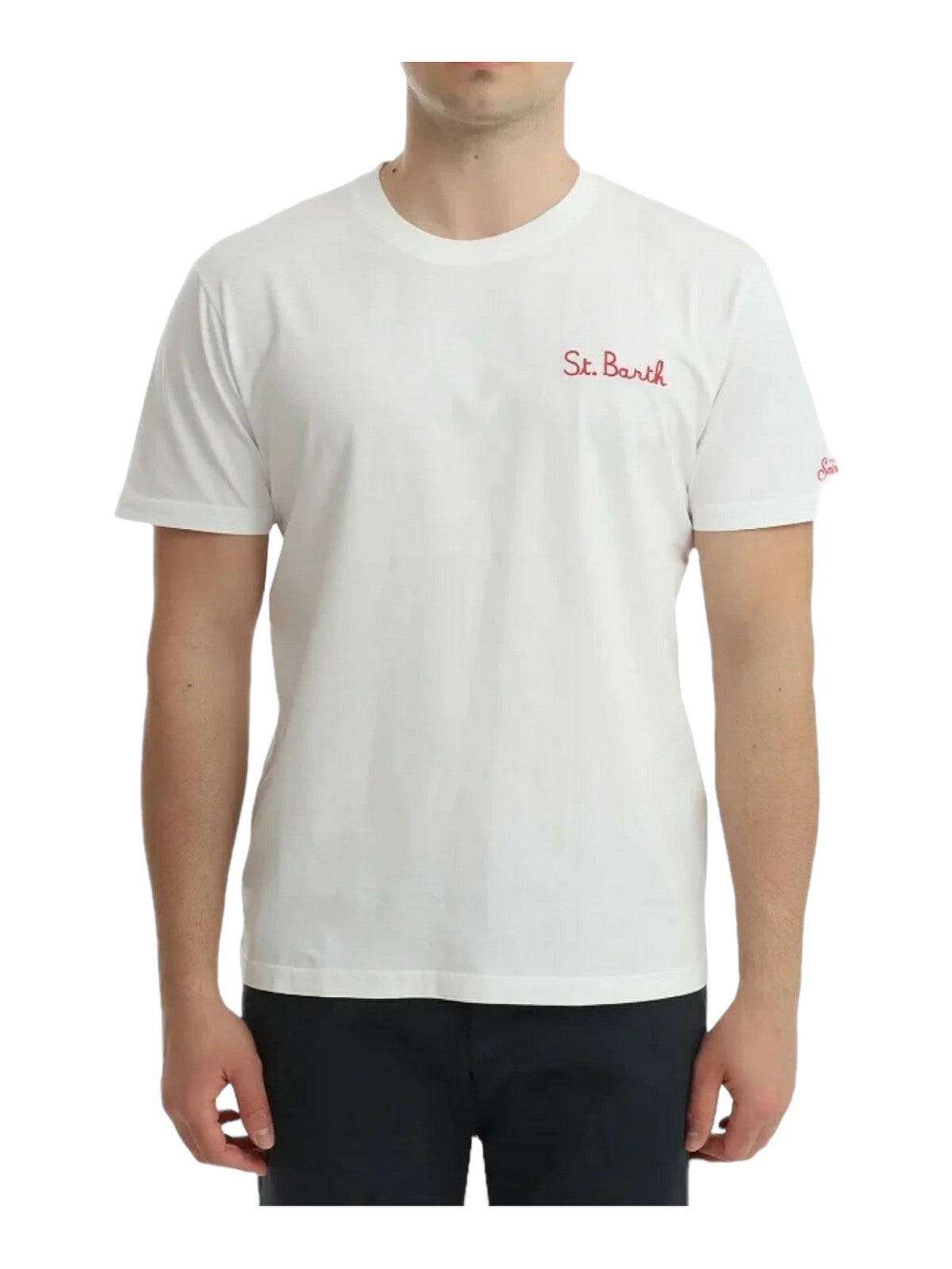MC2 SAINT BARTH T-Shirt et Polo Homme TSHIRT MAN 00127D Blanc