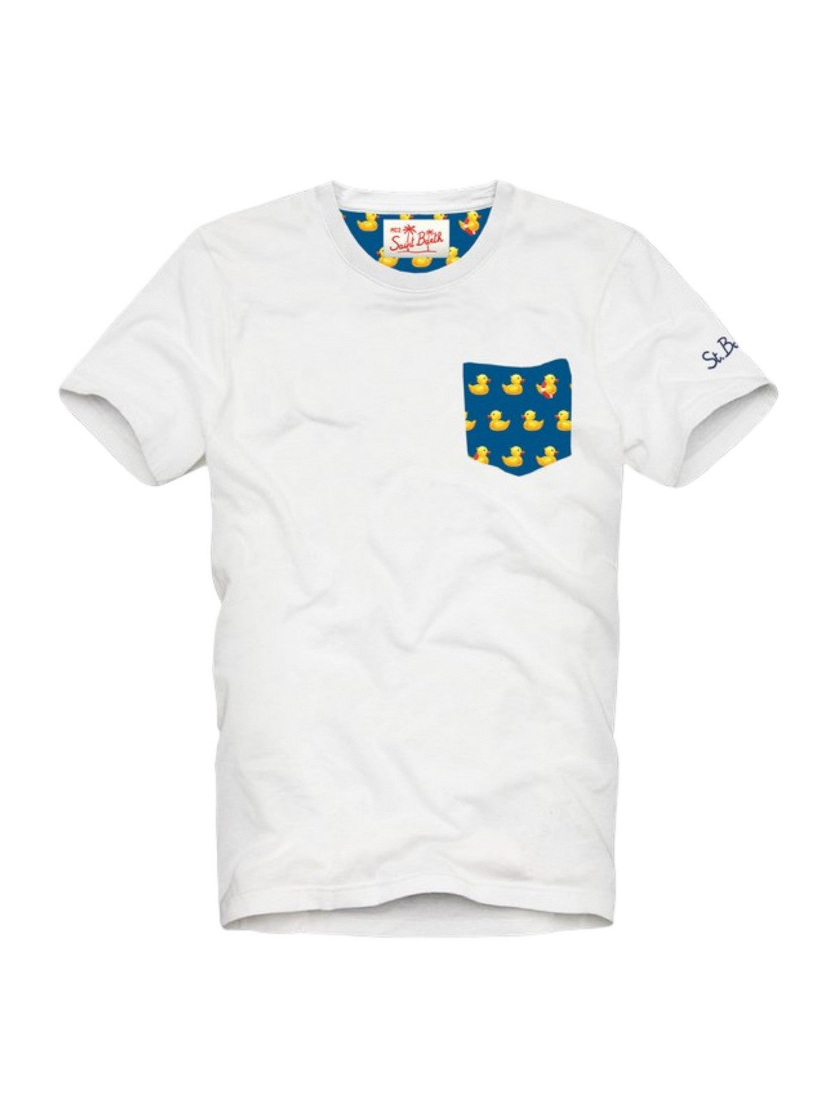 MC2 SAINT BARTH T-Shirt et Polo hommes BLANCHE 06147D Blanc