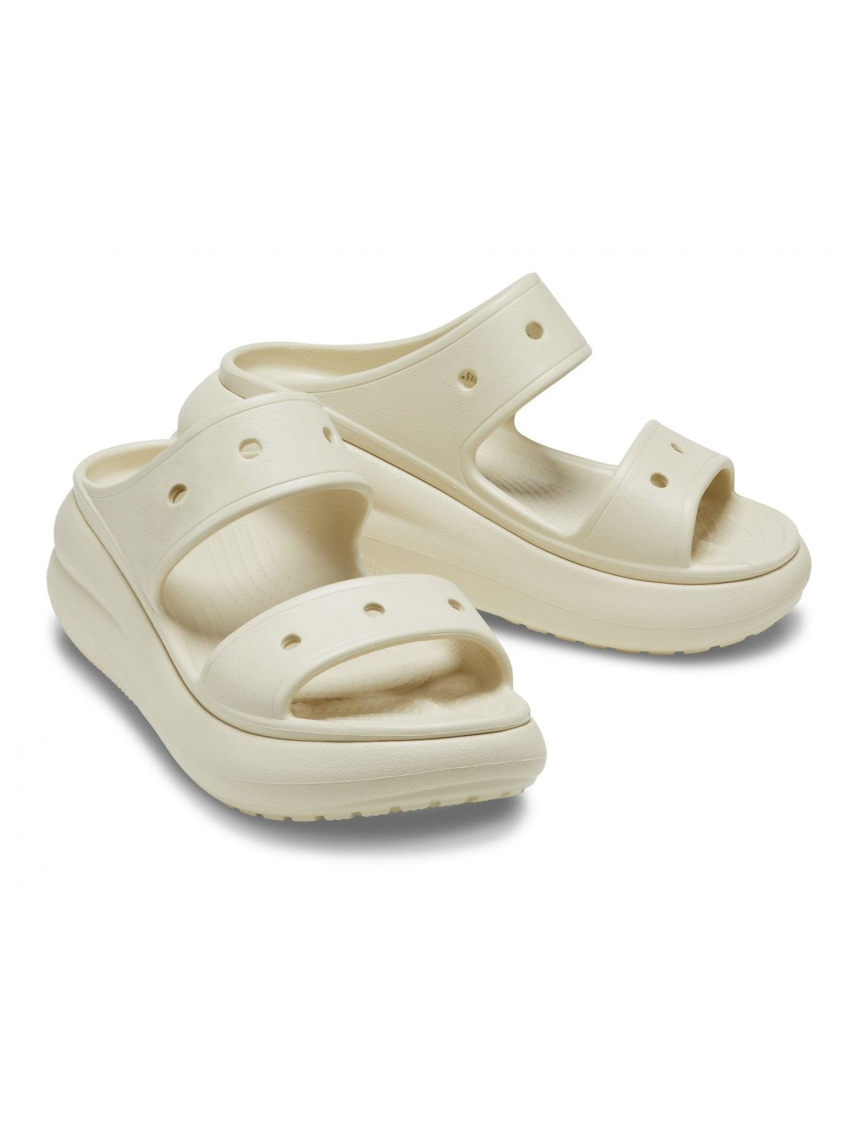 CROCS Sandale Crush pour femme 207670 2Y2 Beige