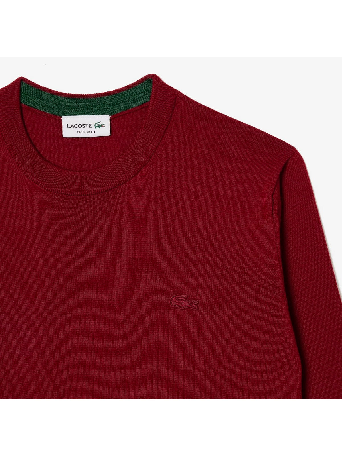 LACOSTE Hommes Pull AH1969 476 Rouge