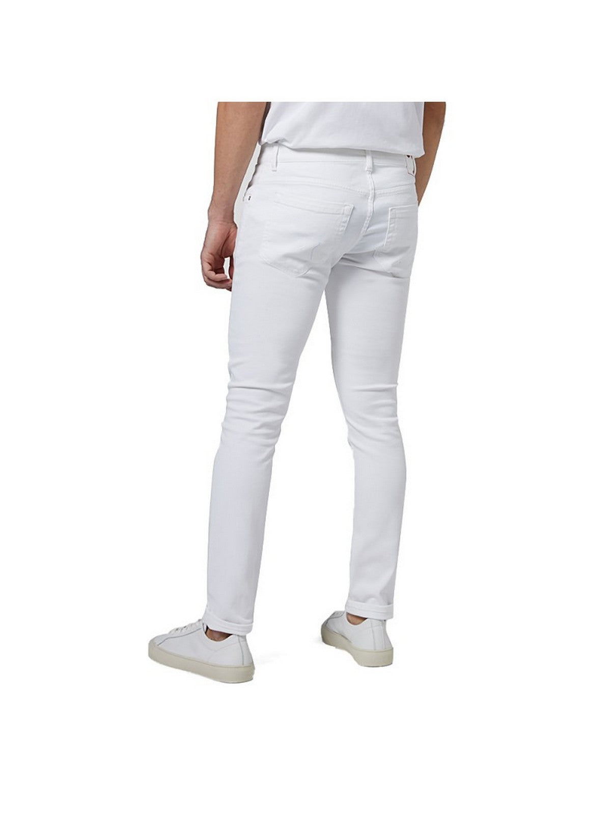 DONDUP Hommes Jeans UP232 BS0030U PTD 000 White