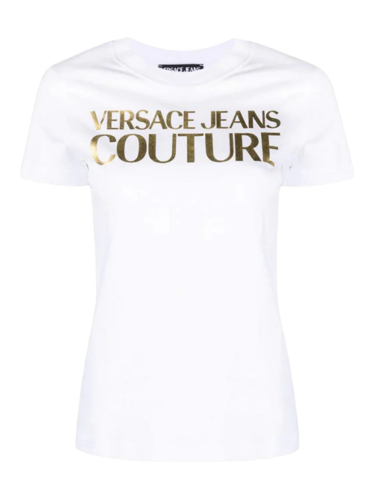 VERSACE JEANS COUTURE T-Shirt et Polo Femme 75HAHT01 CJ00T G03 Blanc