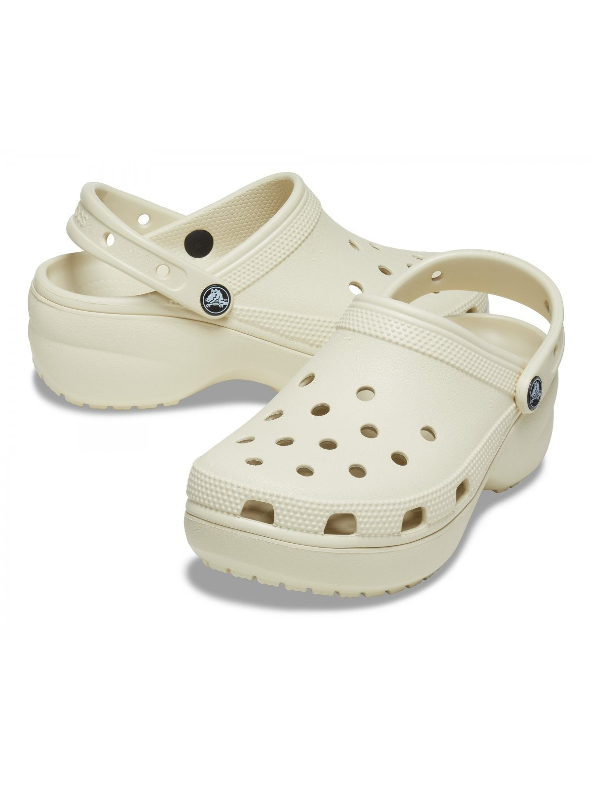 CROCS Classic Platform Clog W 206750 2Y2 Beige pour femme