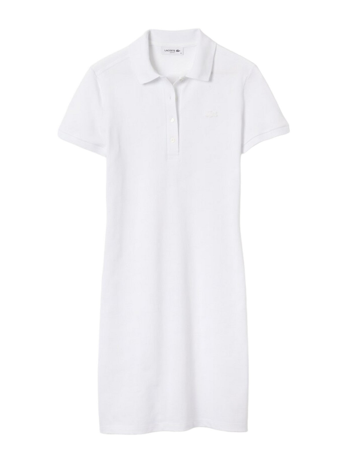 LACOSTE Femmes Robe EF5473 001 Blanc