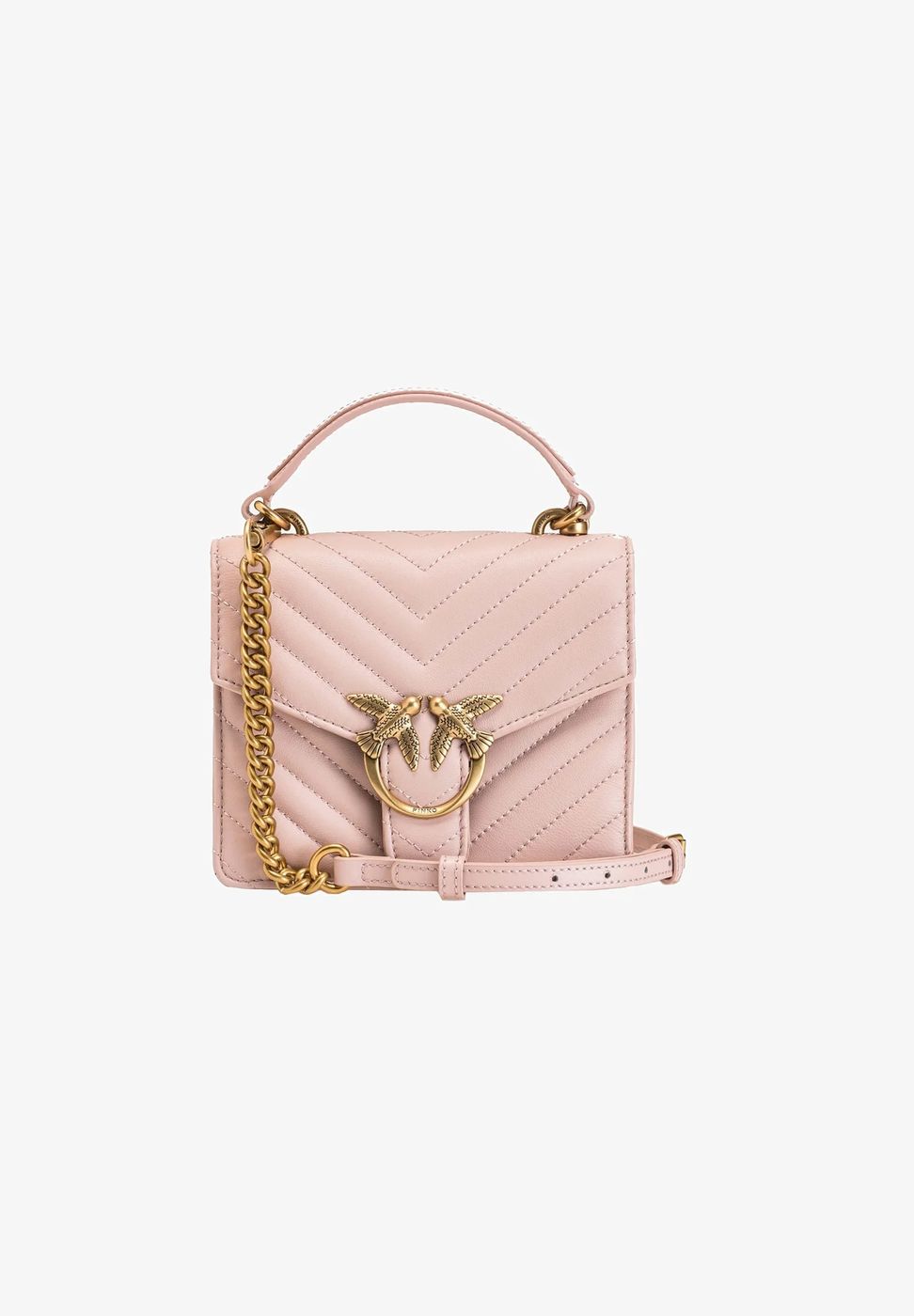 PINKO Mini sac à main Love pour femme 1P22YJ-A03Z O81Q Rose