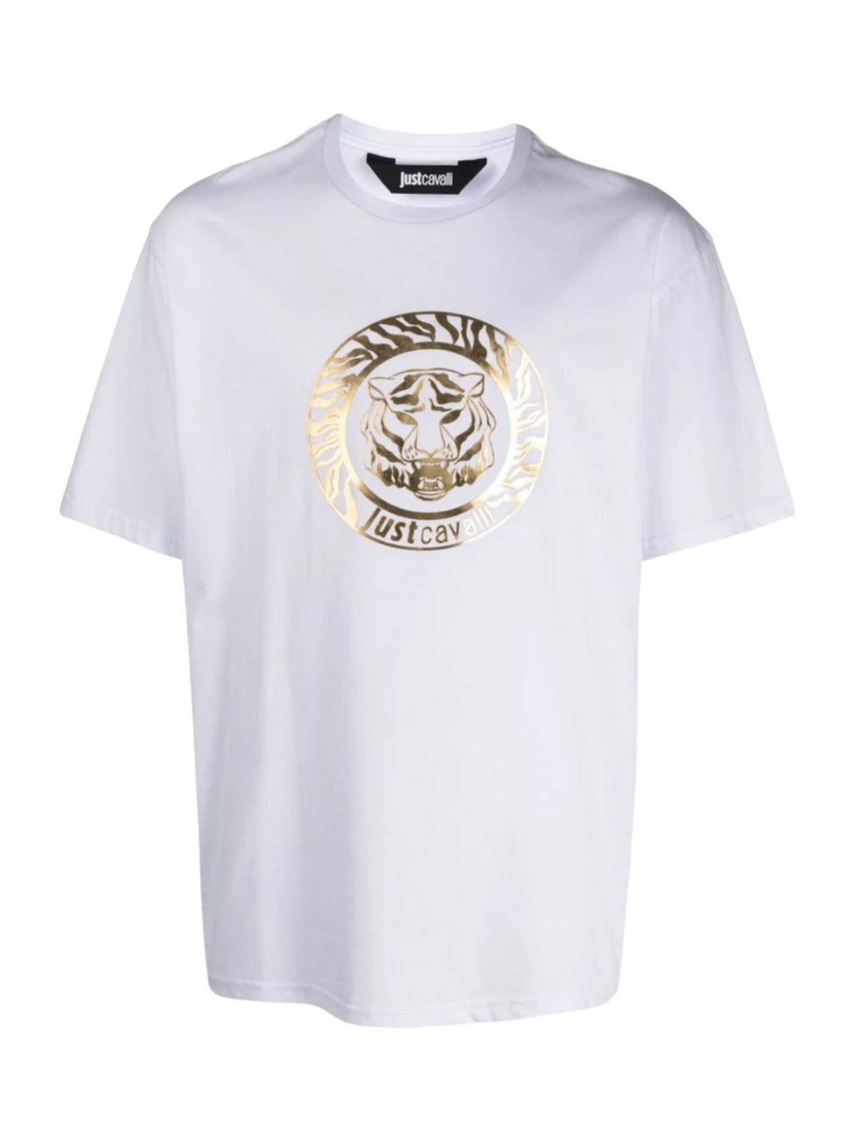 JUST CAVALLI T-Shirt et Polo Hommes 75OAHT01 CJ500 G03 Blanc