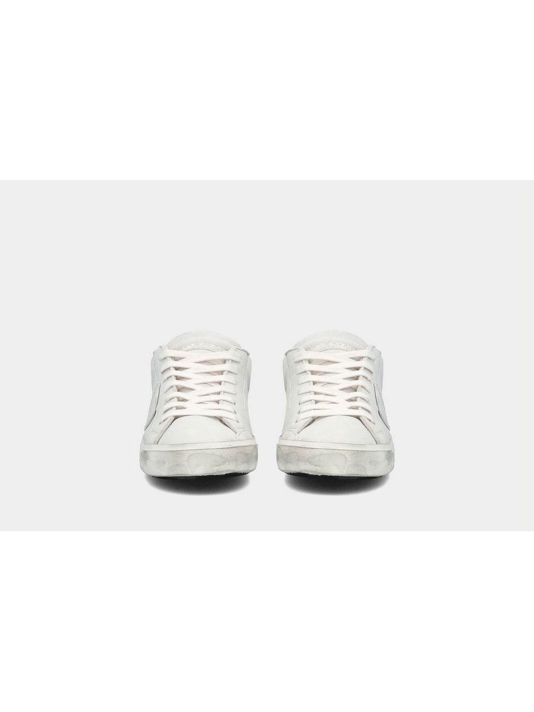 PHILIPPE MODEL Hommes Sneaker Prsx PRLU 1012 Blanc