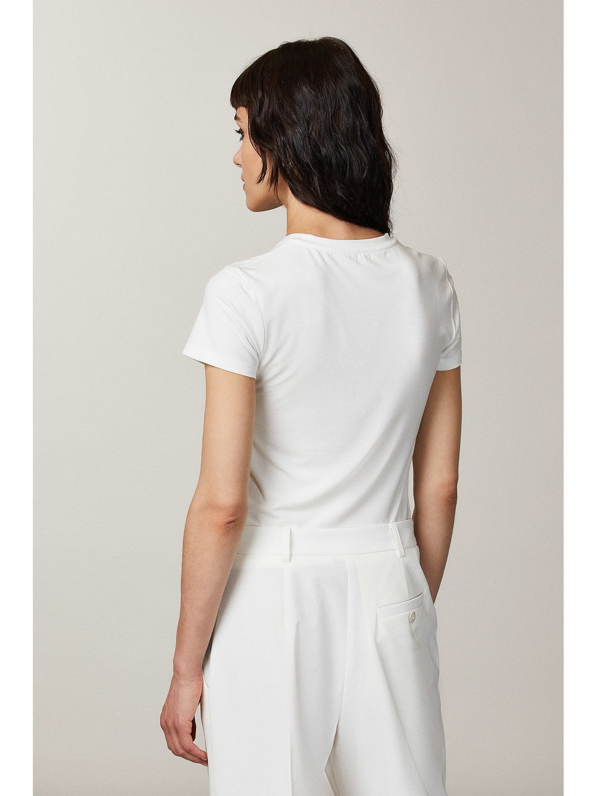 PATRIZIA PEPE T-Shirt et Polo Femme CM1419 J013 W146 Blanc