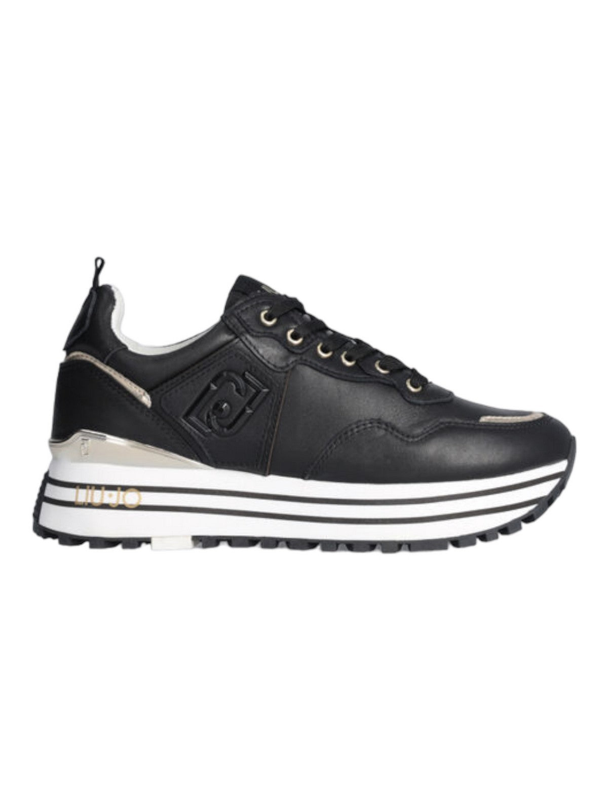 LIU JO Femmes Sneaker Maxi wonder BF3003P0102 22222 Noir