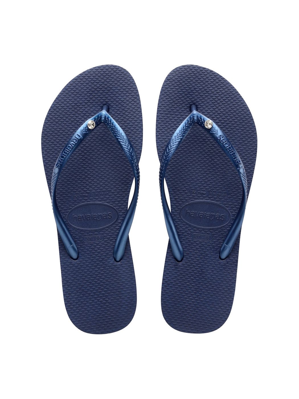 Tongs HAVAIANAS Femmes 4145651.0555 Bleu