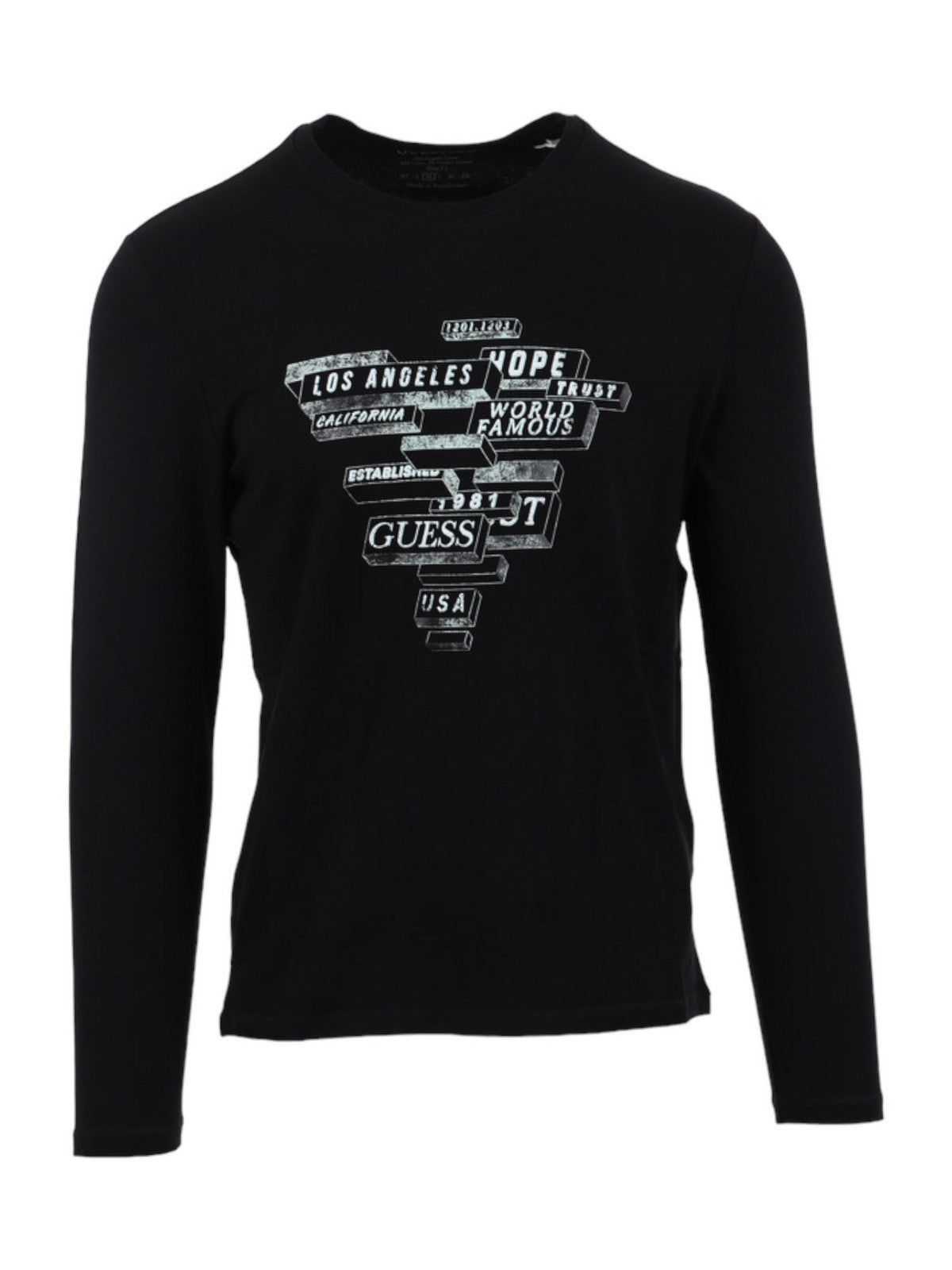 T-shirt et polo GUESS pour hommes M3YI25 J1314 JBLK Noir
