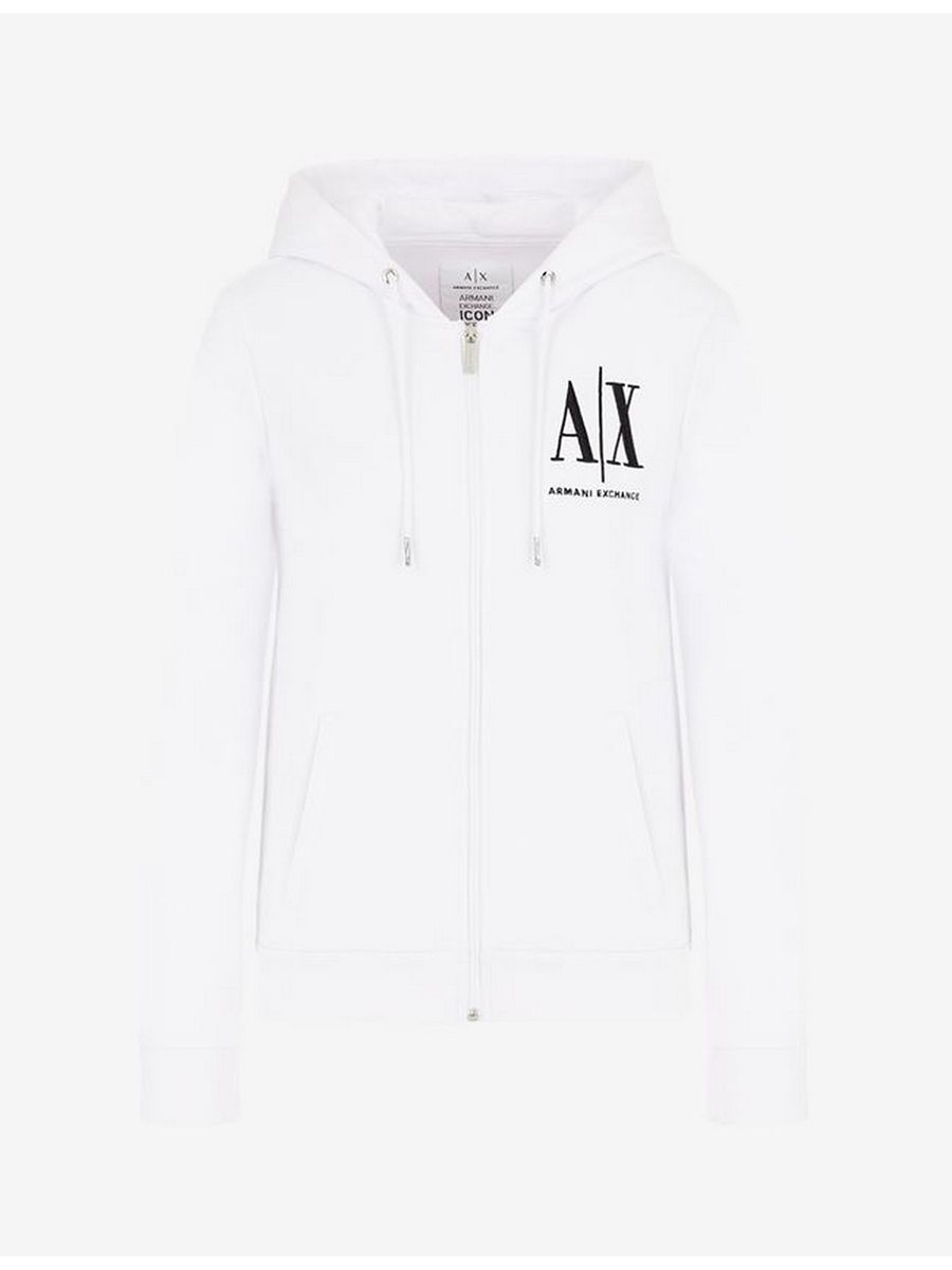 ARMANI EXCHANGE Sweatshirt Femme 8NYM22 YJ68Z Blanc