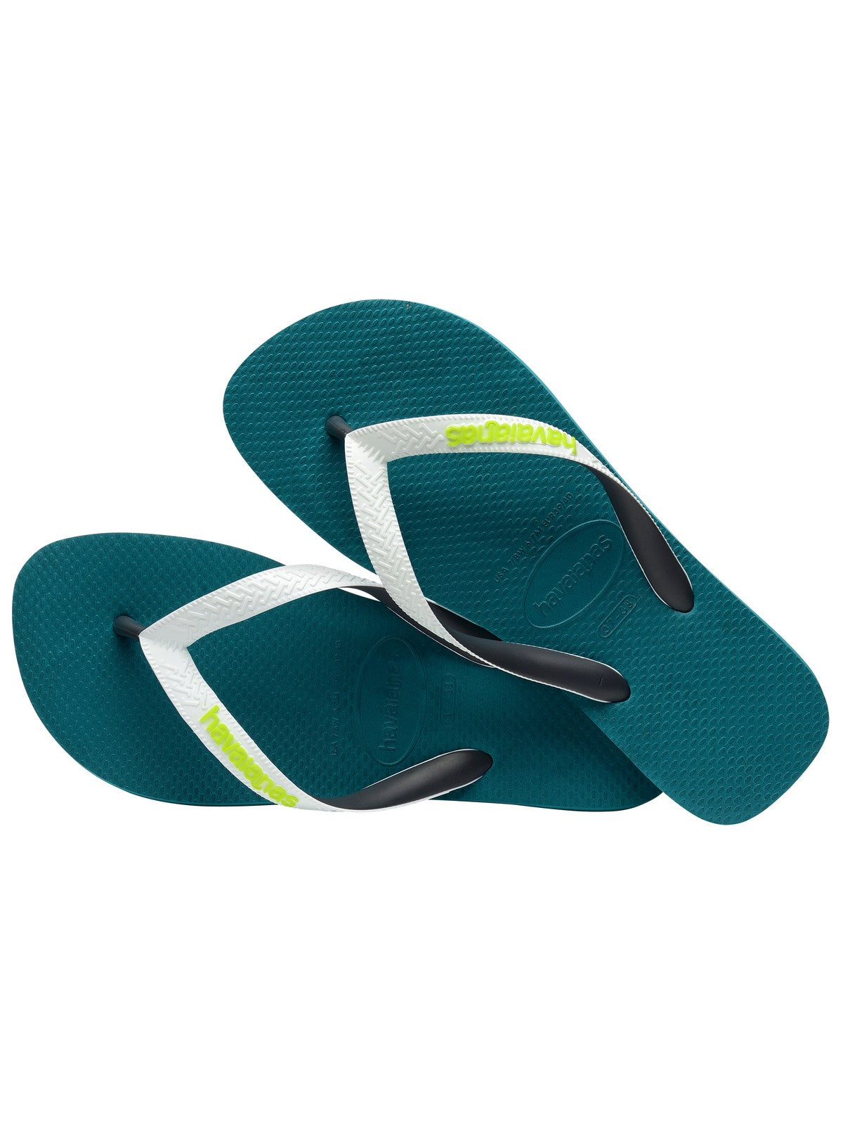 Tongs HAVAIANAS Hommes Hav. top mix 4115549.1832 Vert