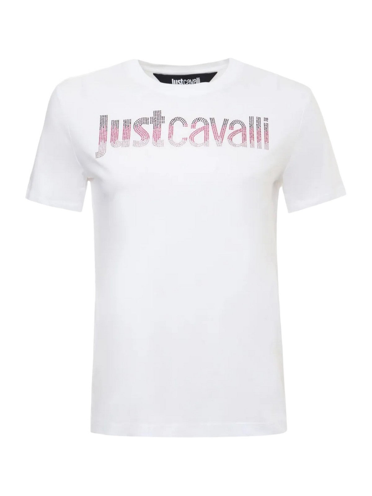 JUST CAVALLI T-shirt et polo pour femmes 75PAHE00 CJ110 003 White