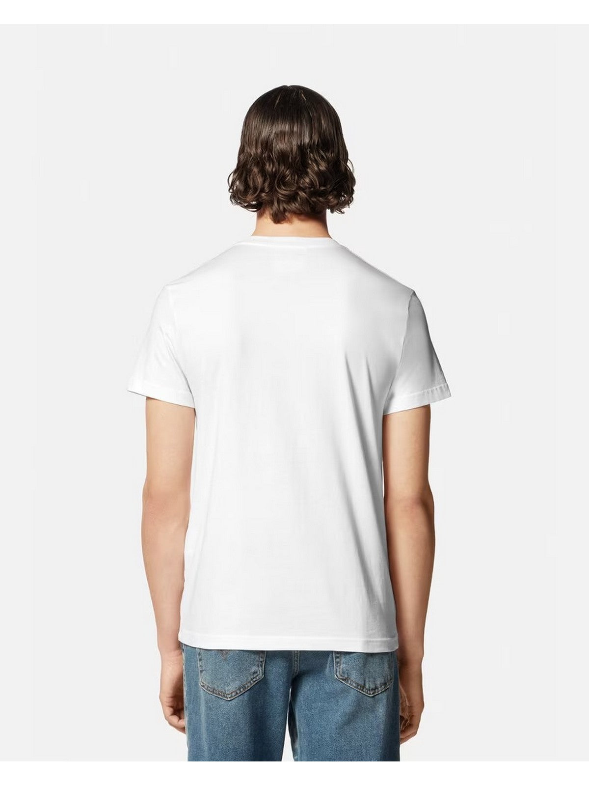 VERSACE JEANS COUTURE T-Shirt et Polo Hommes 75GAHT01 CJ00T G03 Blanc