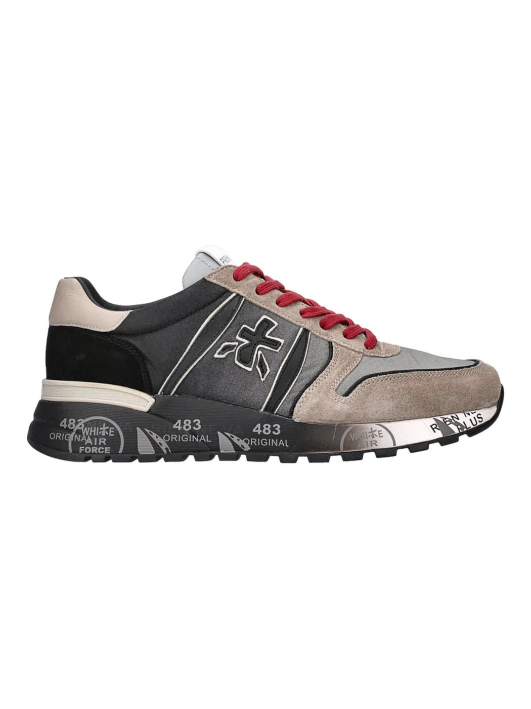 PREMIATA Hommes Sneaker LANDER VAR 5362 Gris