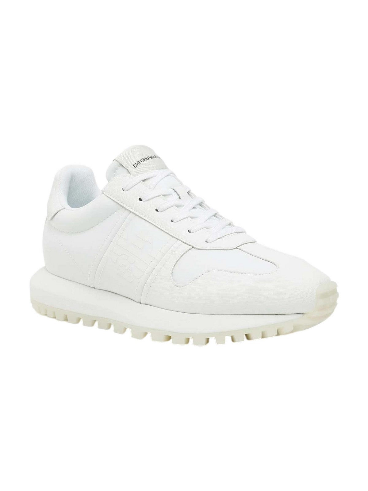 EMPORIO ARMANI Hommes Sneaker X4X640 XN949 N499 Blanc
