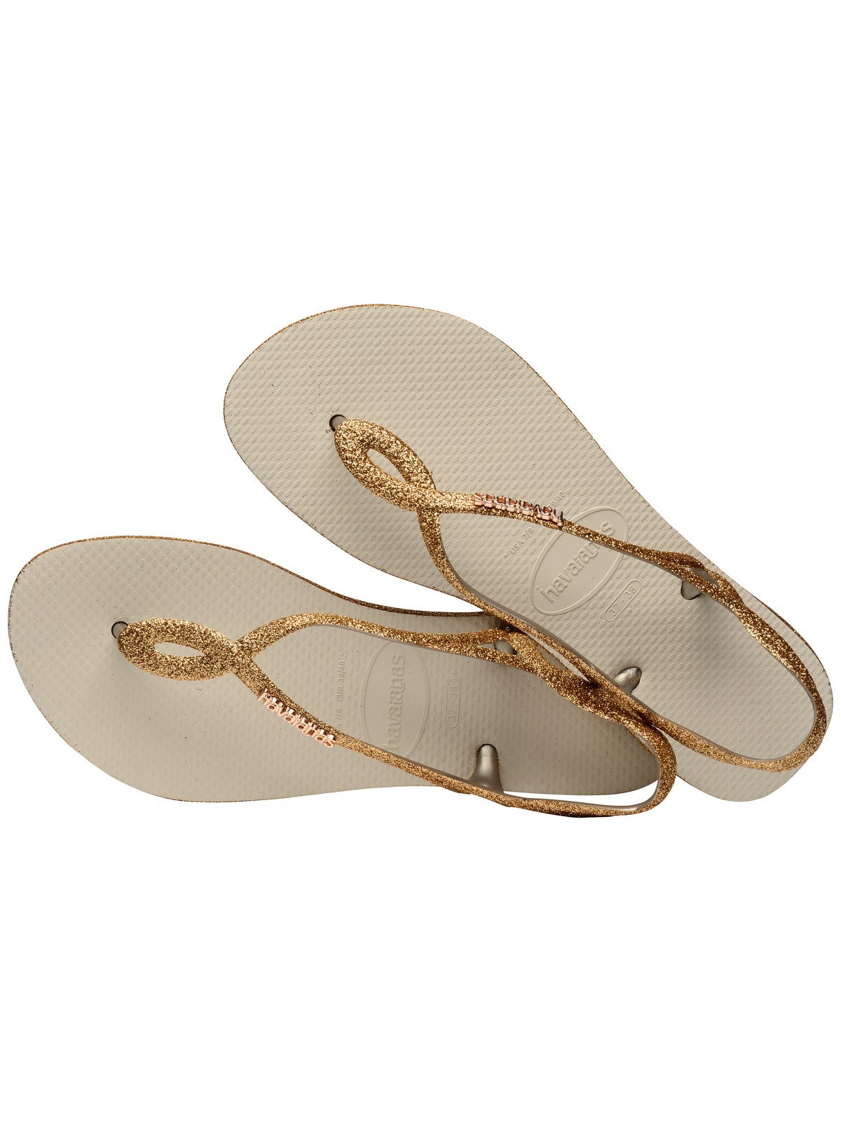 HAVAIANAS Tongs femmes Hav. Luna Sparkle 4148065.0121 Beige