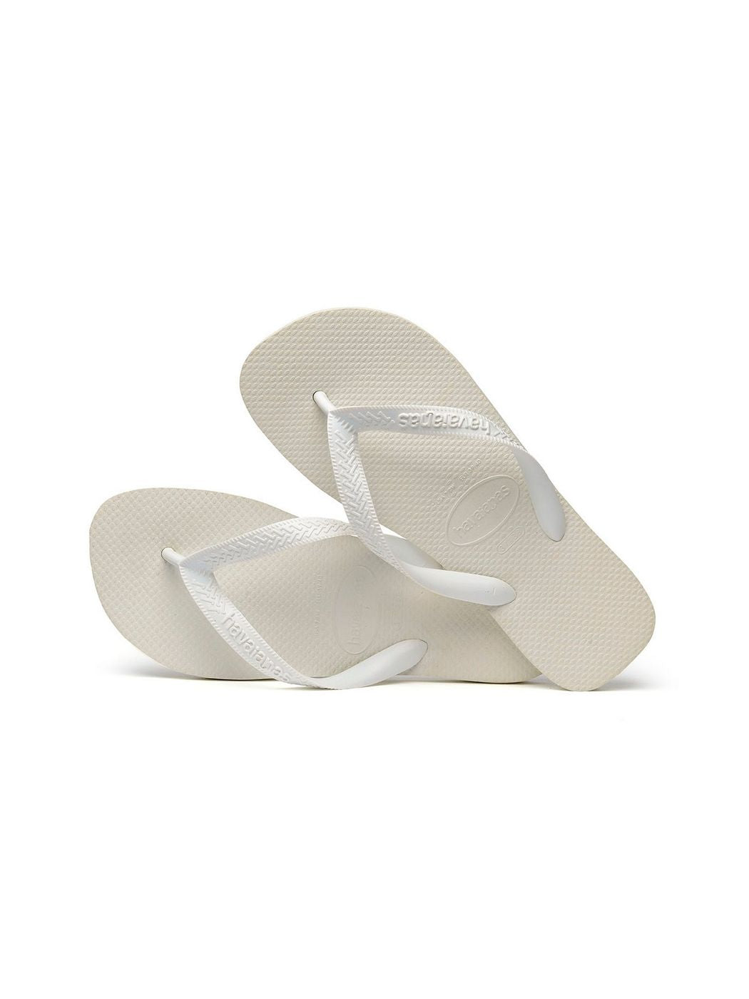 HAVAIANAS Tongs unisexes adultes HAV. TOP 4000029.0001 Blanc