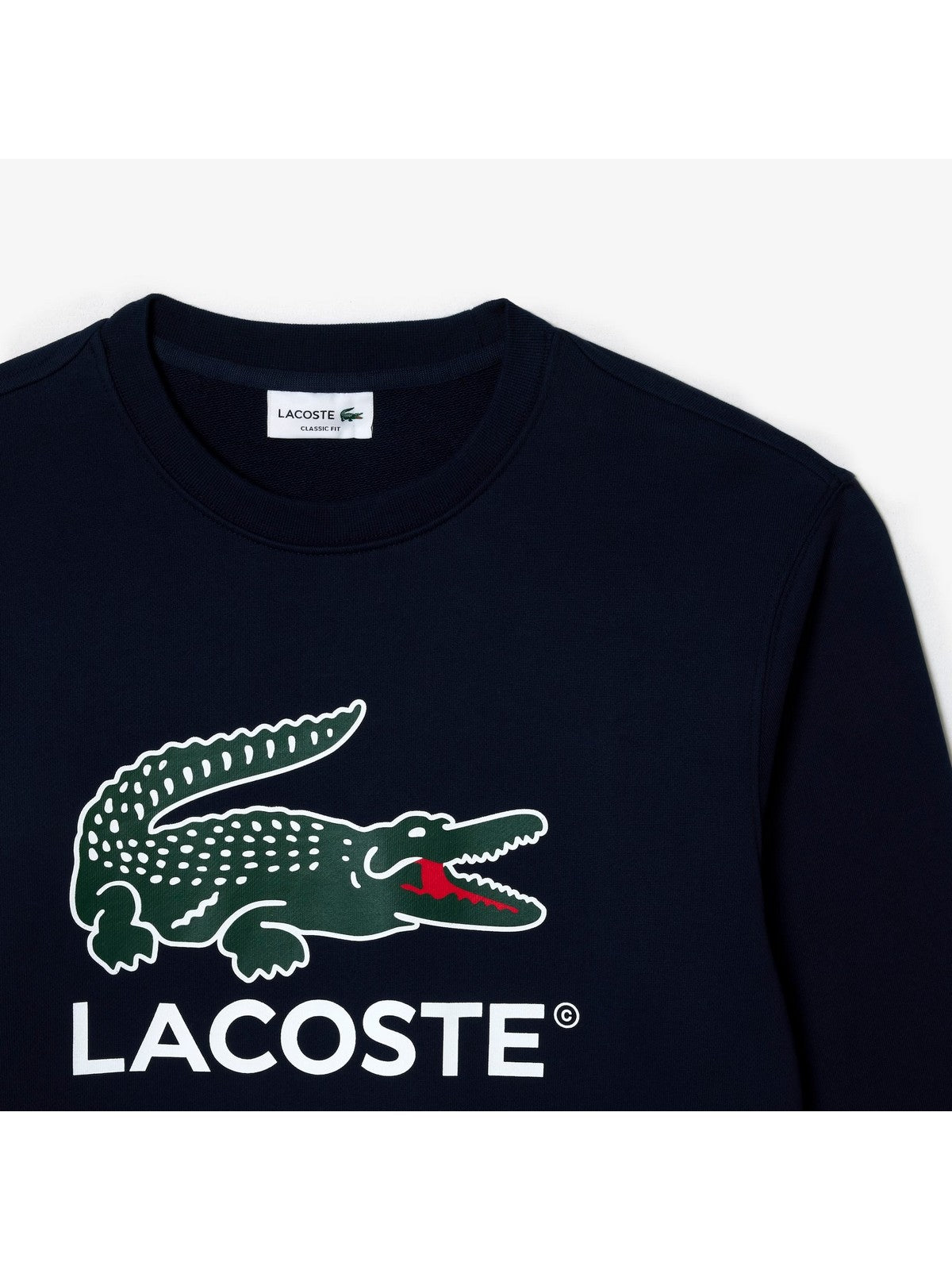 LACOSTE Hommes Sweatshirt SH1281 166 Bleu