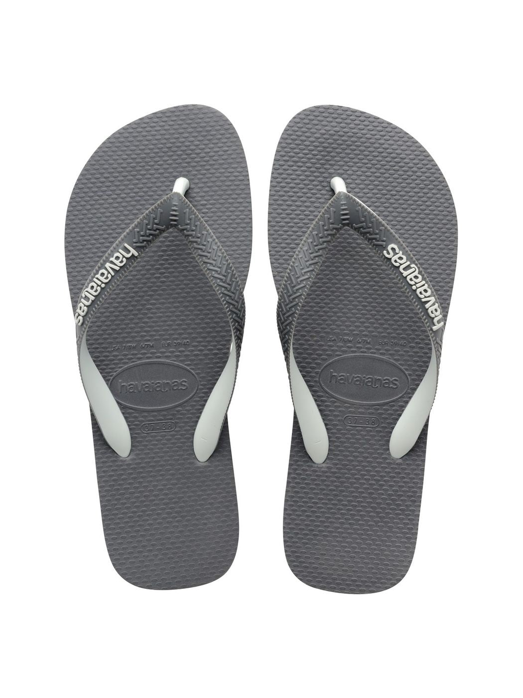 HAVAIANAS Tongs hommes Hav. top mix 4115549.5002 Gris