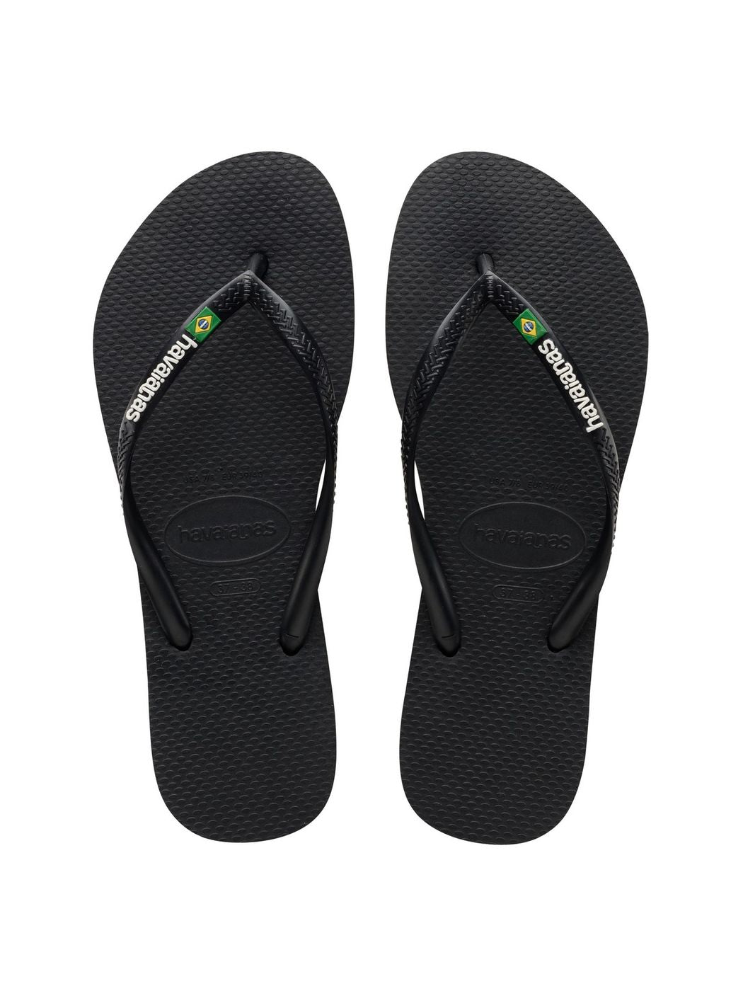 Tongs HAVAIANAS Femme 4140713.0090 Noir