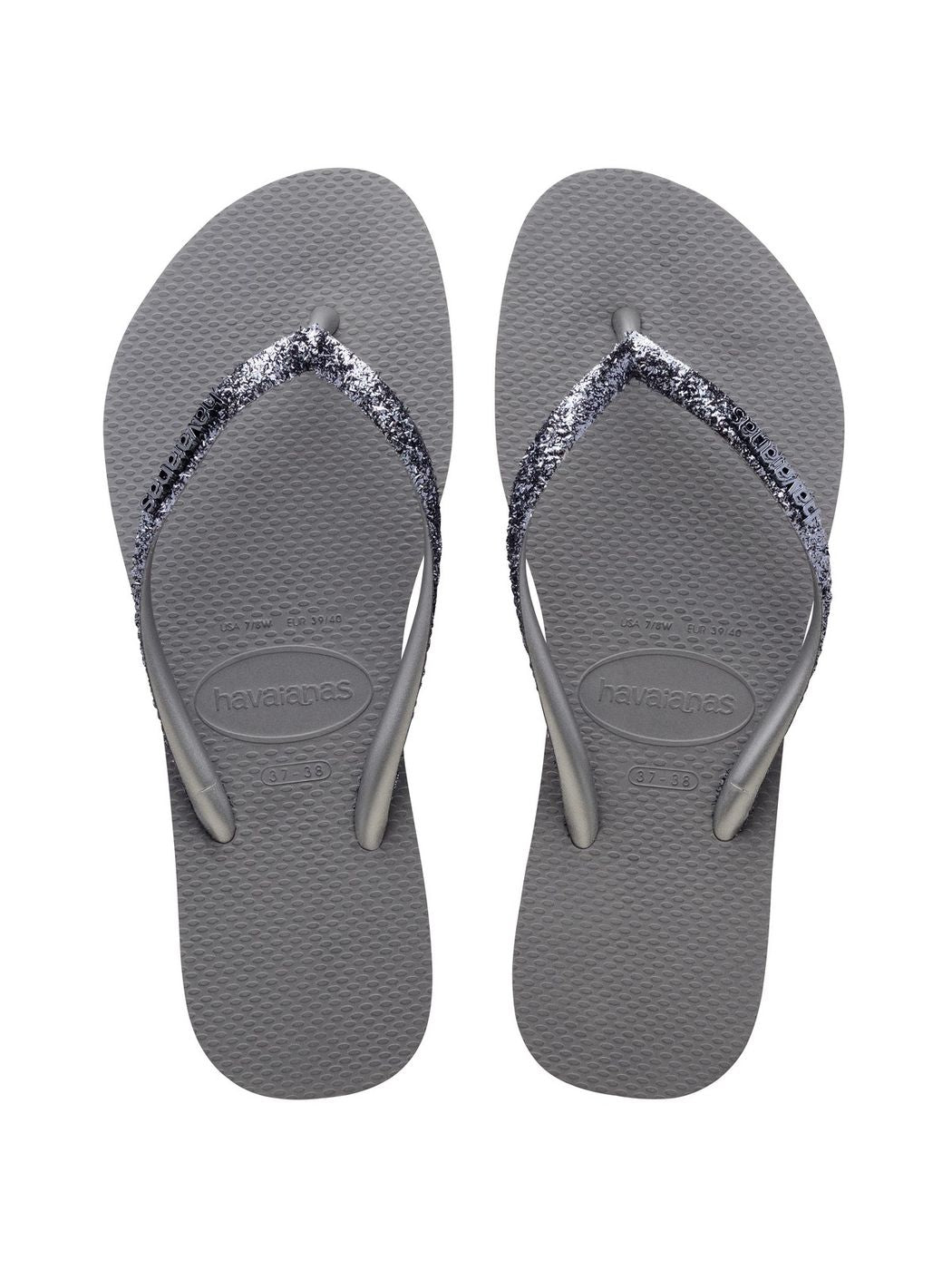 HAVAIANAS Tongs femmes Hav. Slim Glitter II 4146975.5178 Gris