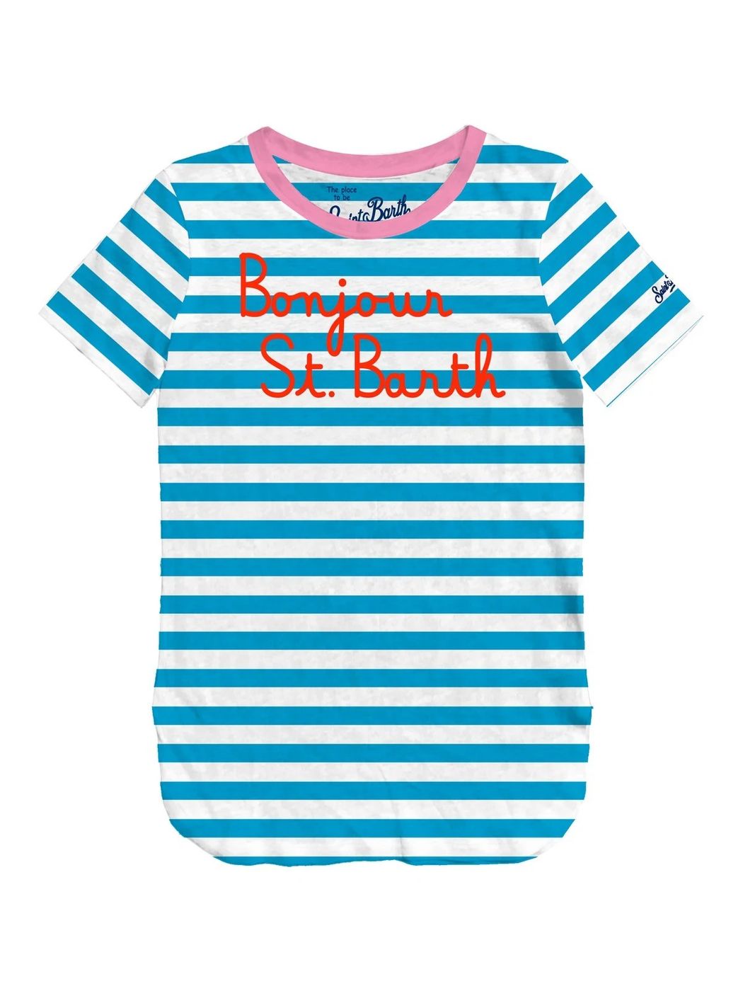 MC2 SAINT BARTH T-Shirt et Polo Femme DANA BSBG12 Bleu